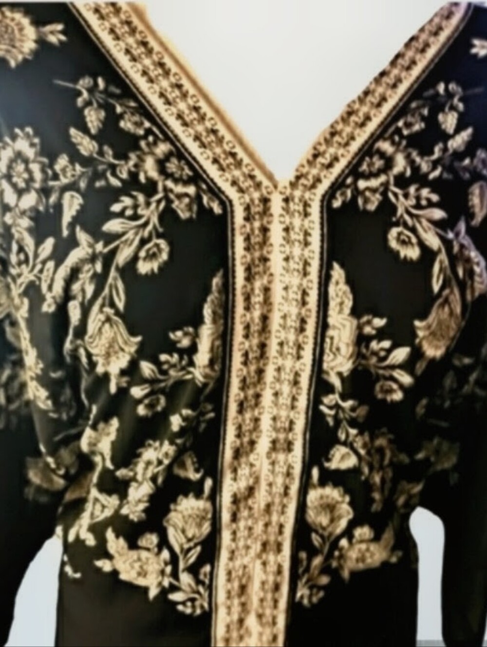 Gorgeous rose& olive top